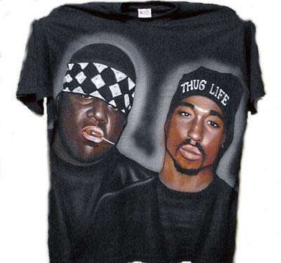 Thinking I'm gonna wear my commemorative Tupac and Biggie shirt